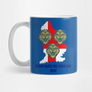 England Euro 2021 Lions, Stand back P1 Mug